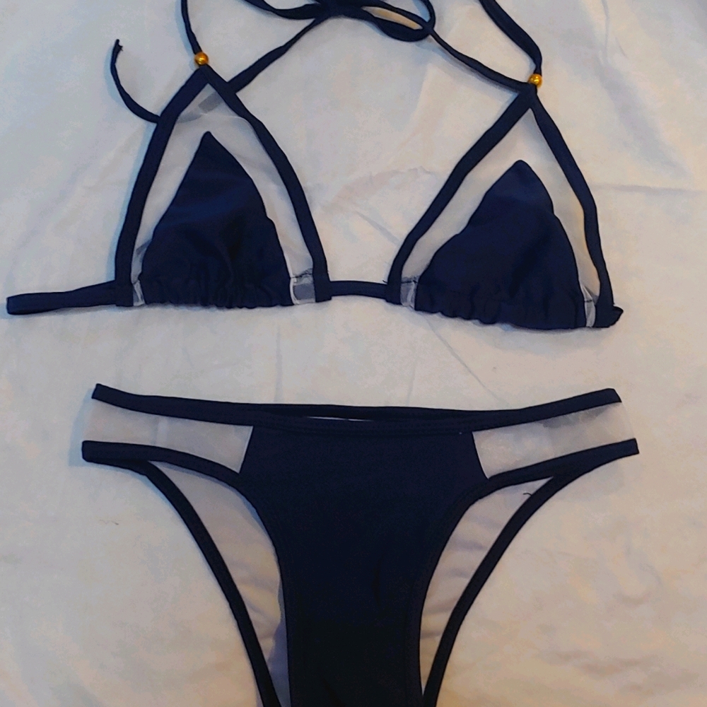 Triangle bikini set